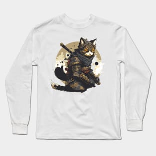 Cat Ronin Long Sleeve T-Shirt